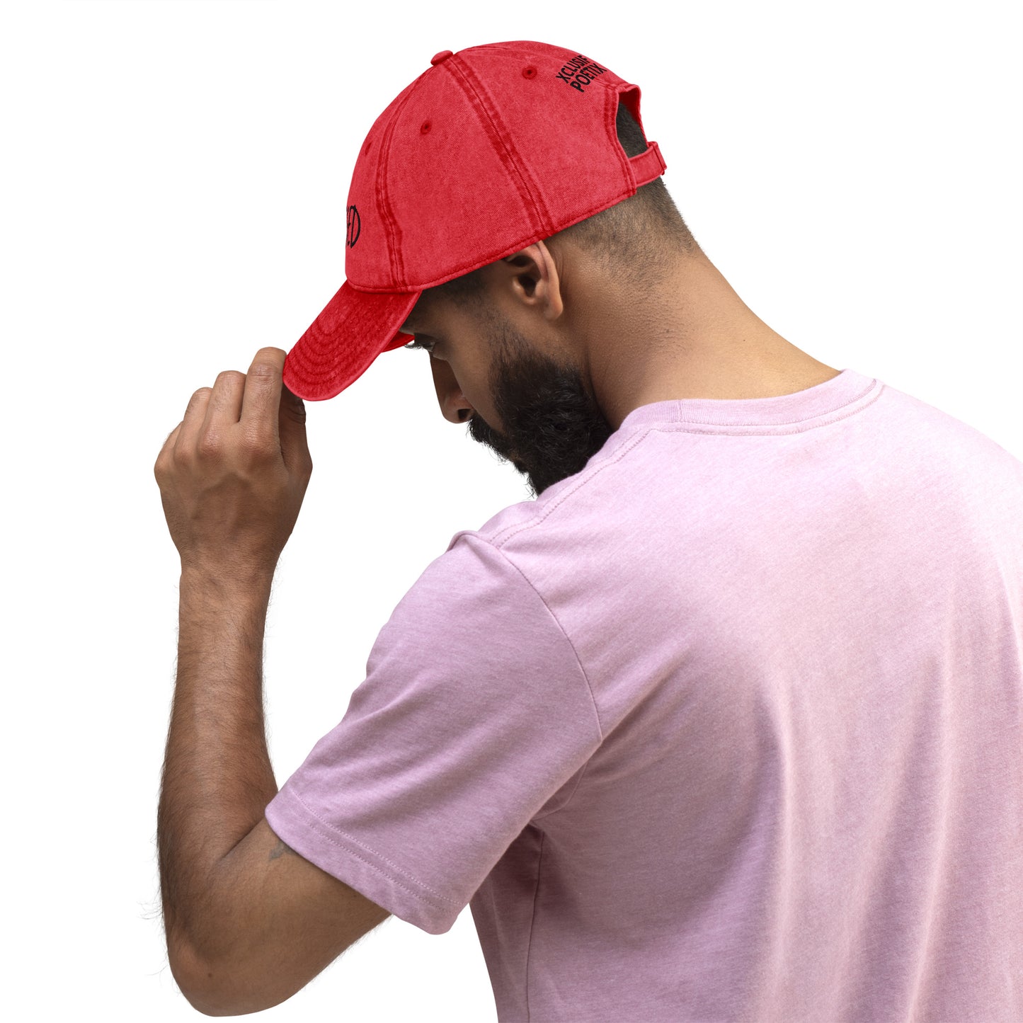 BLESSED BY XCLUSIF POETIX Vintage Cotton Twill Cap