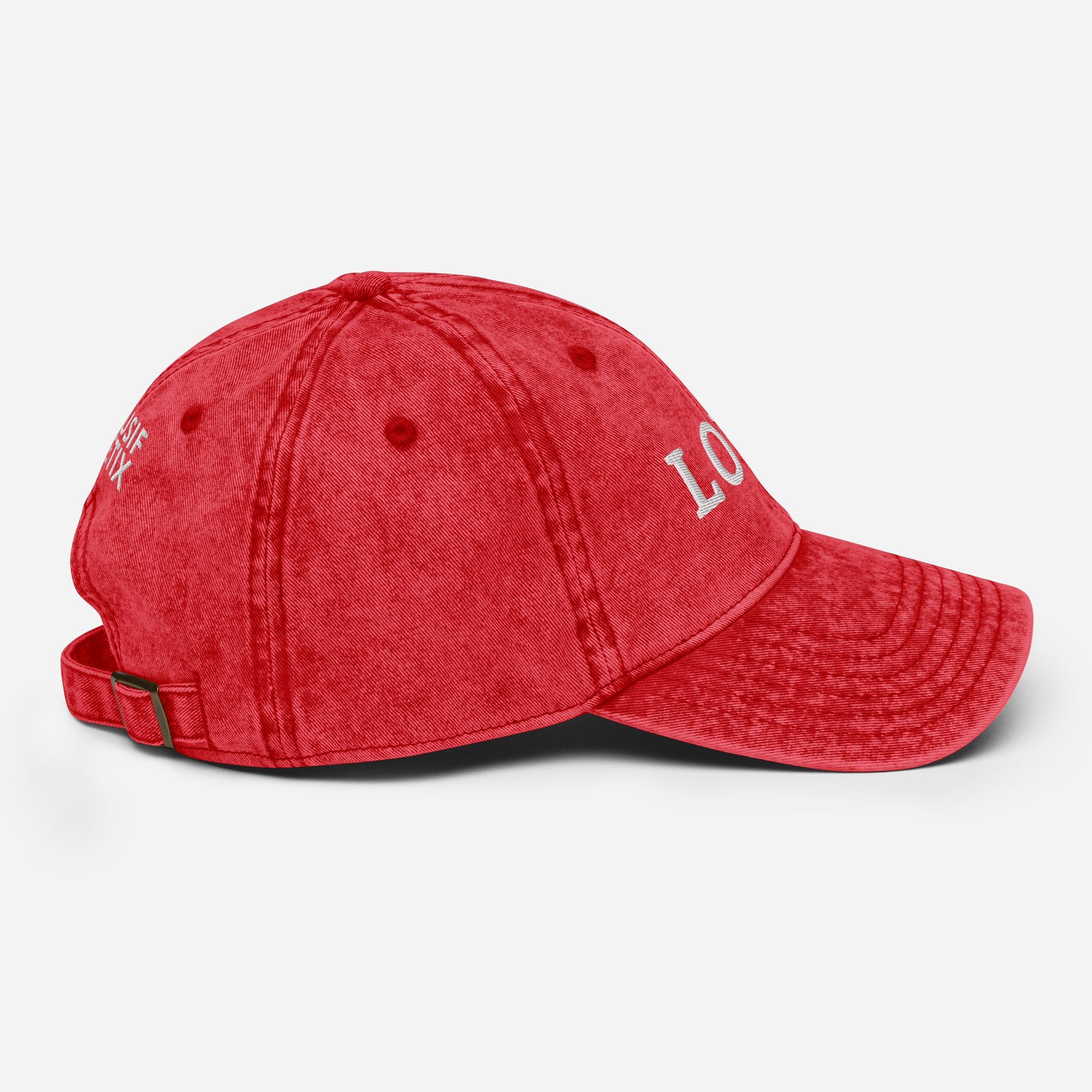 LOVE BY XCLUSIF POETIX Vintage Cotton Twill Cap