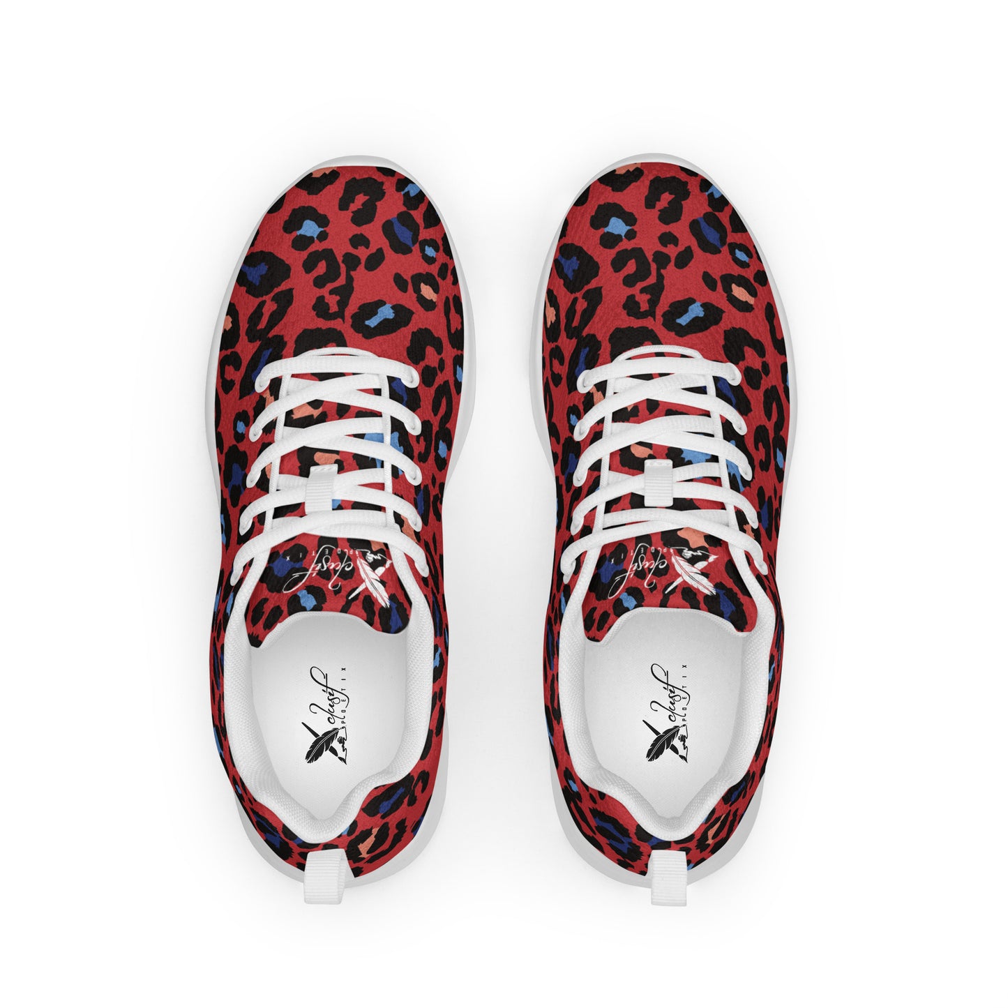 XCLUSIF POETIX RED LEOPARD Women’s athletic shoes