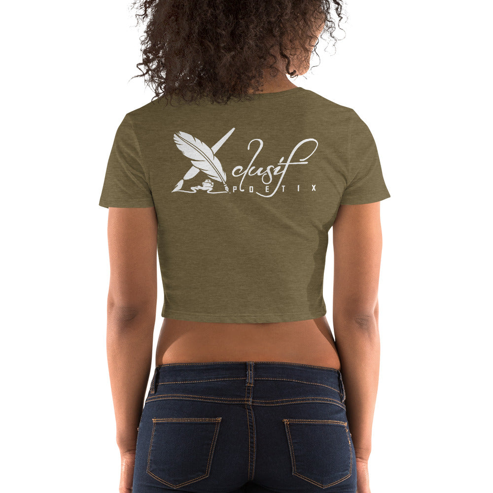 SUPERWOMAN BY XCLUSIF POETIX Women’s Crop Tee