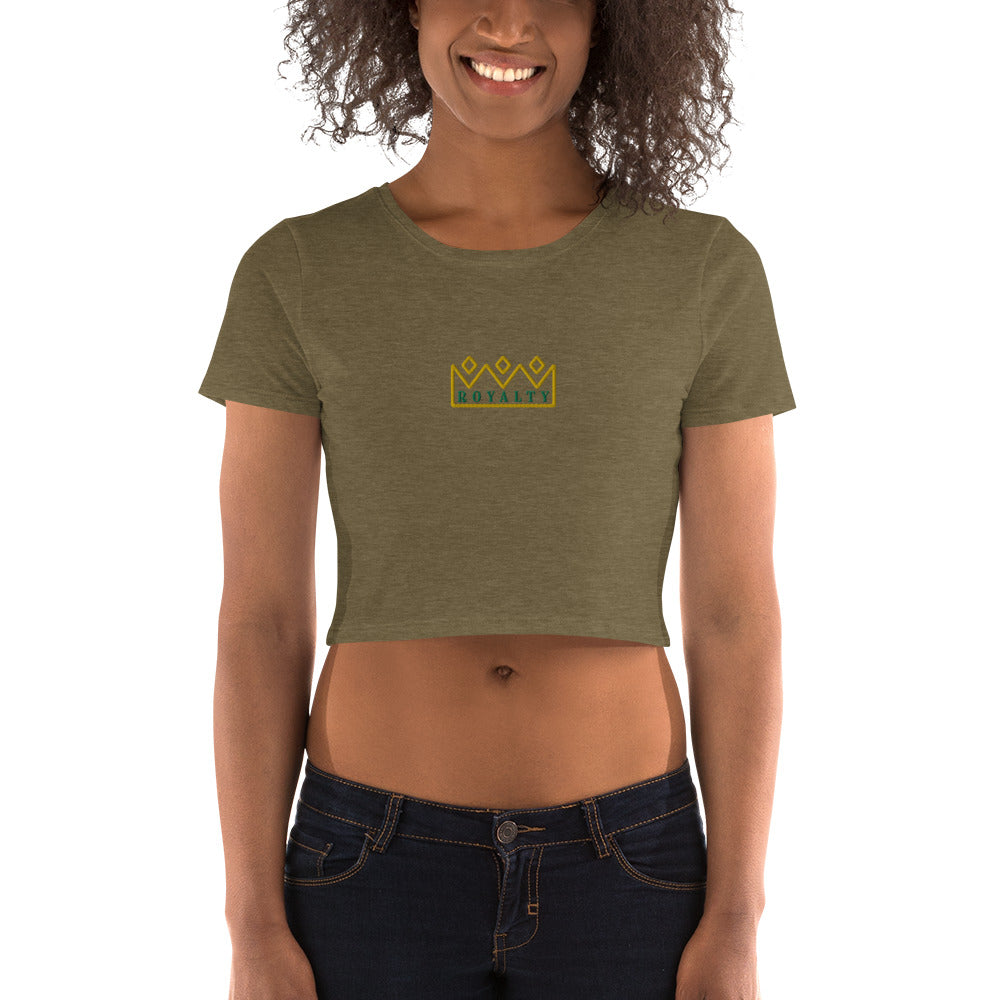 ROYALTY BY XCLUSIF POETIX Embroidery Women’s Crop Tee