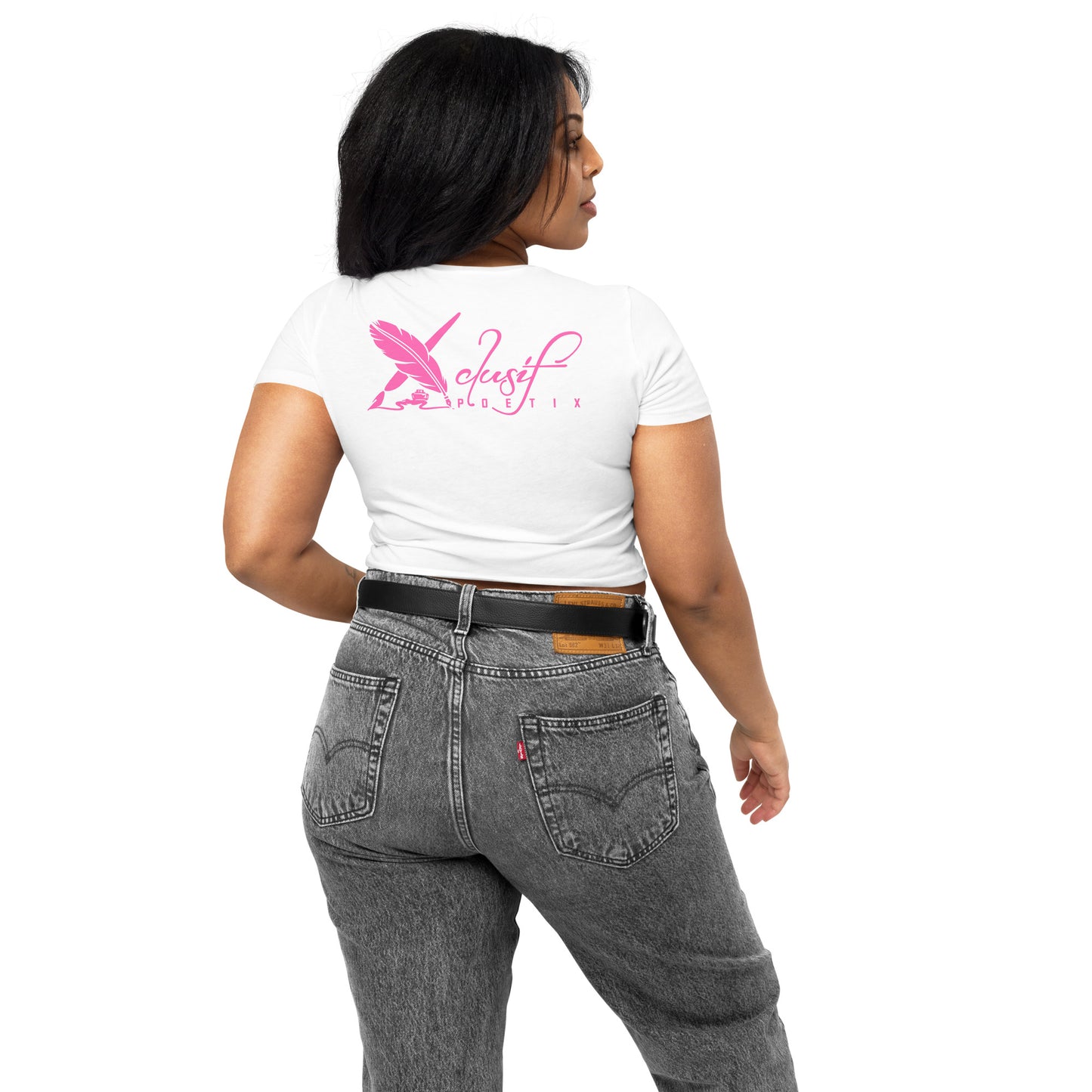 SUPERWOMAN BY XCLUSIF POETIX Women’s Crop Tee