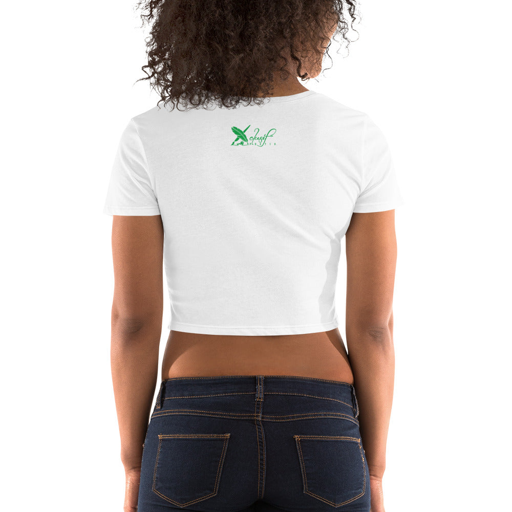 ROYALTY BY XCLUSIF POETIX Embroidery Women’s Crop Tee