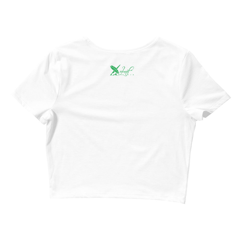 ROYALTY BY XCLUSIF POETIX Embroidery Women’s Crop Tee