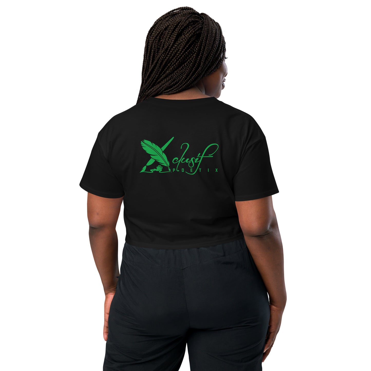 ROYALTY BY XCLUSIF POETIX Women’s crop top