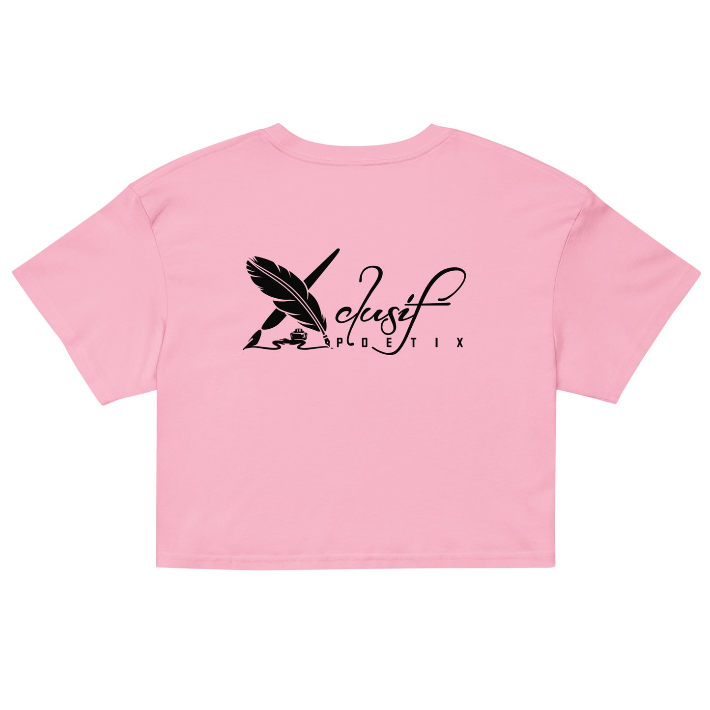 "LOVE ALWAYS WINS" BY XCLUSIF POETIX Women’s crop top