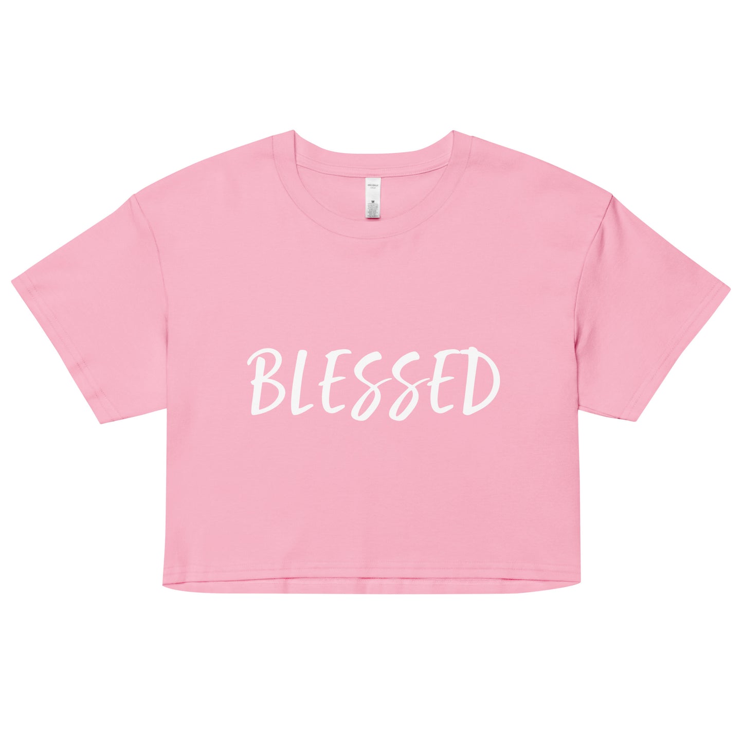 BLESSED BY XCLUSIF POETIX Women’s crop top