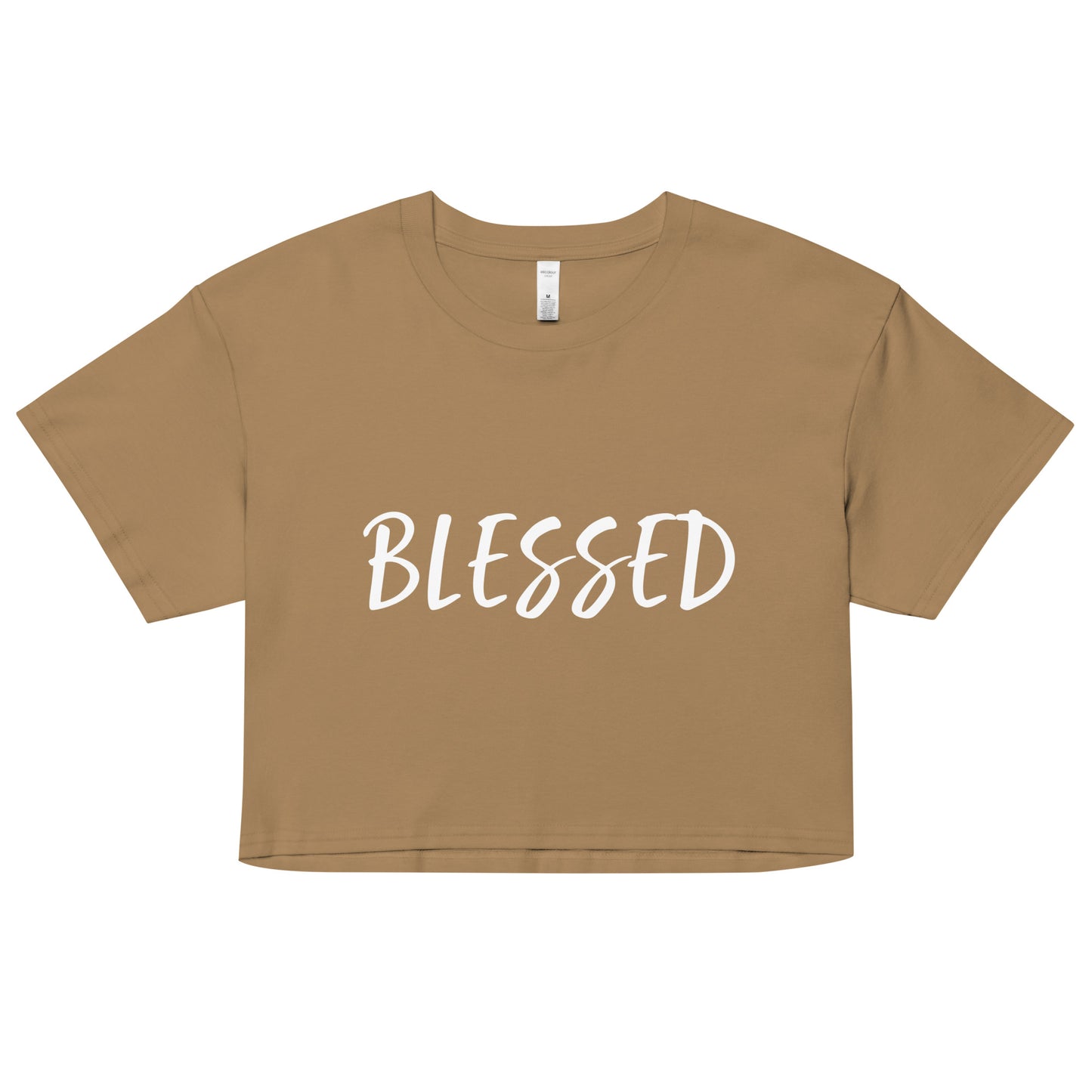 BLESSED BY XCLUSIF POETIX Women’s crop top