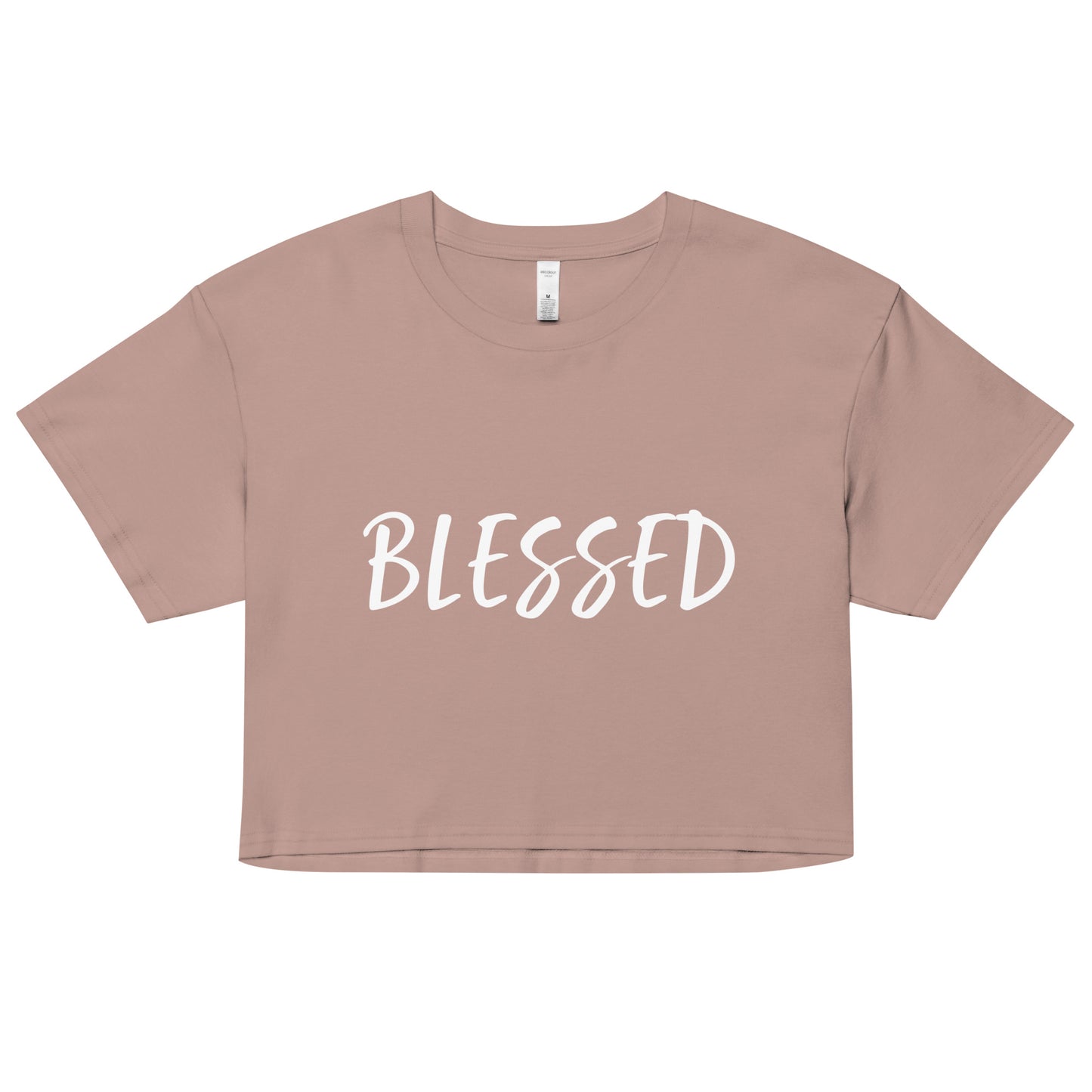 BLESSED BY XCLUSIF POETIX Women’s crop top