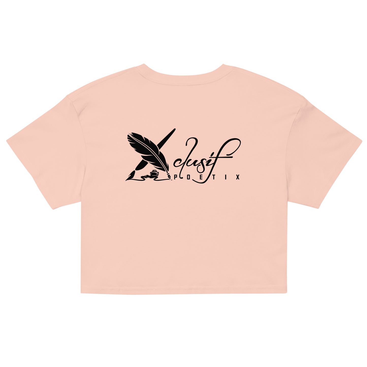 "LOVE ALWAYS WINS" BY XCLUSIF POETIX Women’s crop top