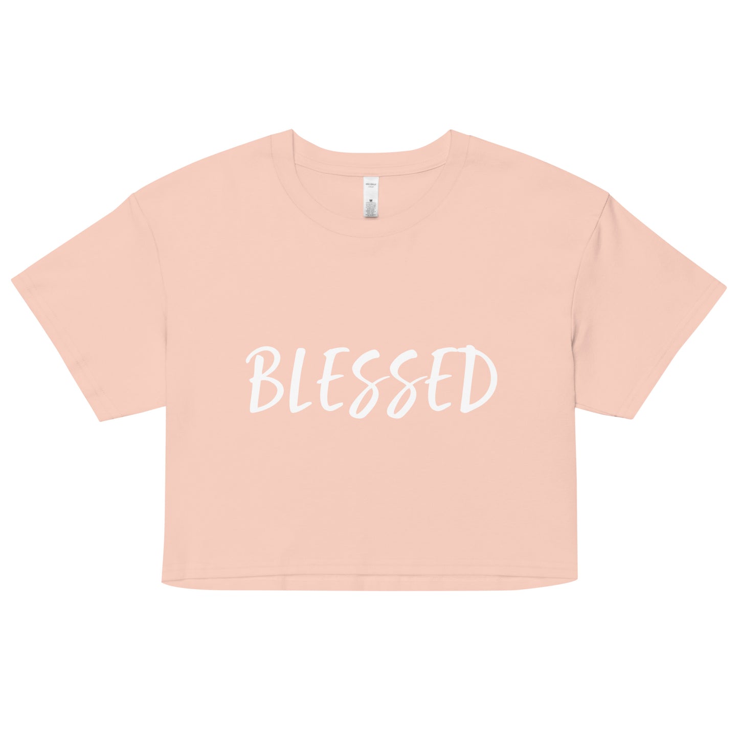 BLESSED BY XCLUSIF POETIX Women’s crop top