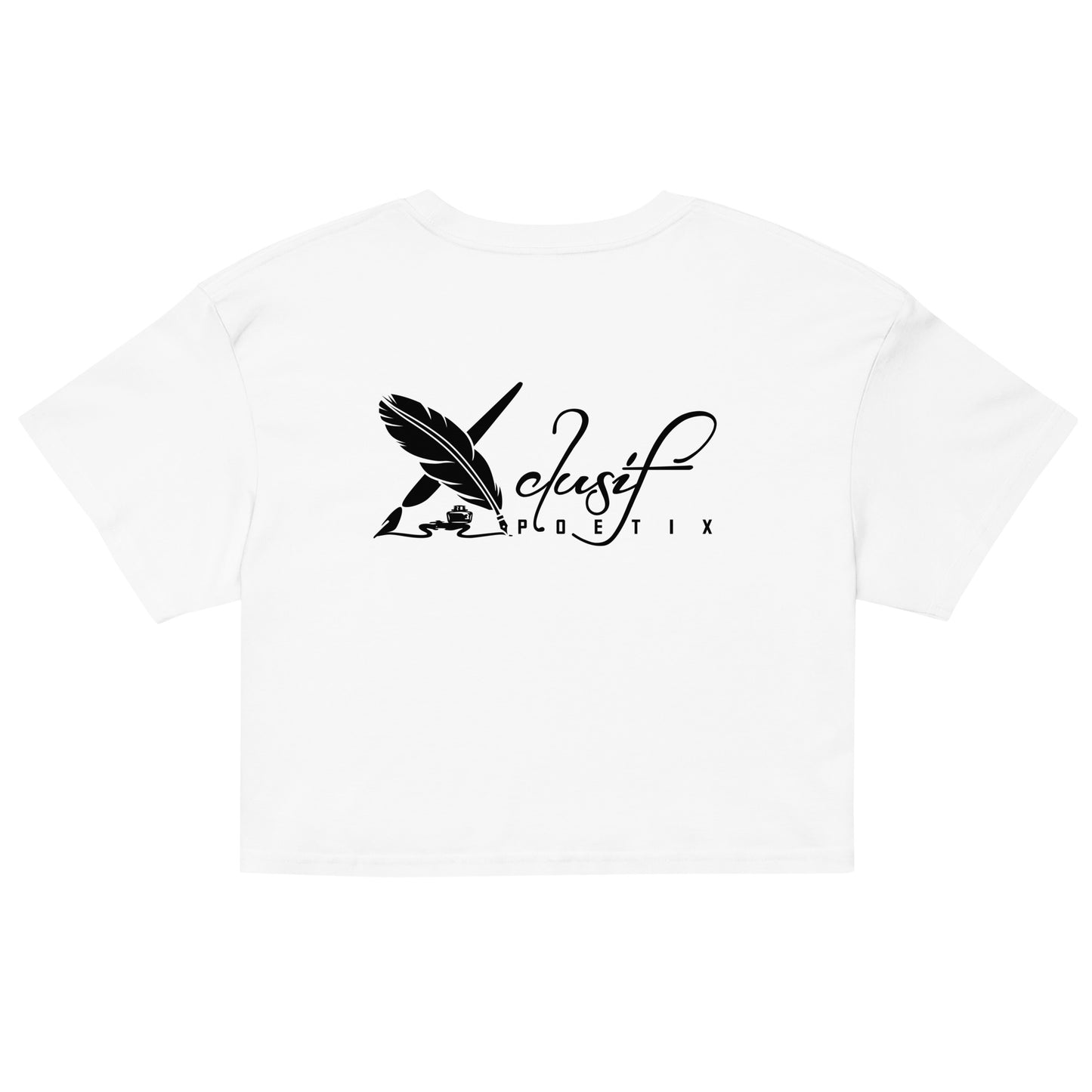 "LOVE ALWAYS WINS" BY XCLUSIF POETIX Women’s crop top