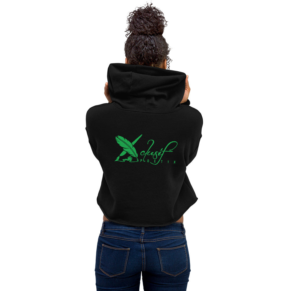 ROYALTY BY XCLUSIF POETIX Women's Crop Hoodie