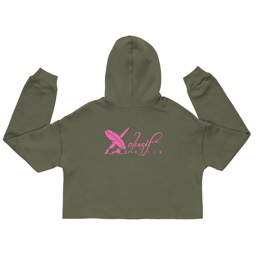 SUPERWOMAN BY XCLUSIF POETIX Crop Hoodie