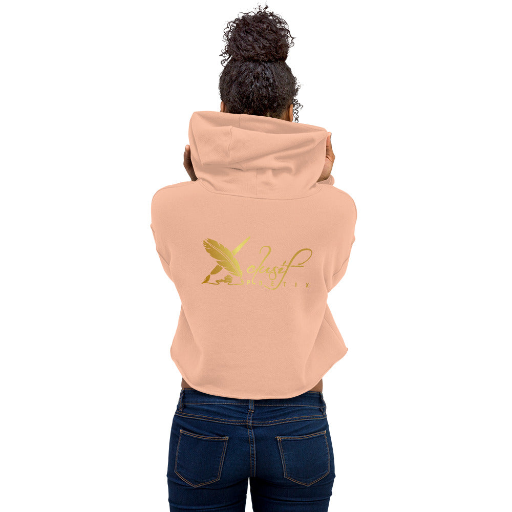 RICH BY XCLUSIF POETIX Women's Crop Hoodie