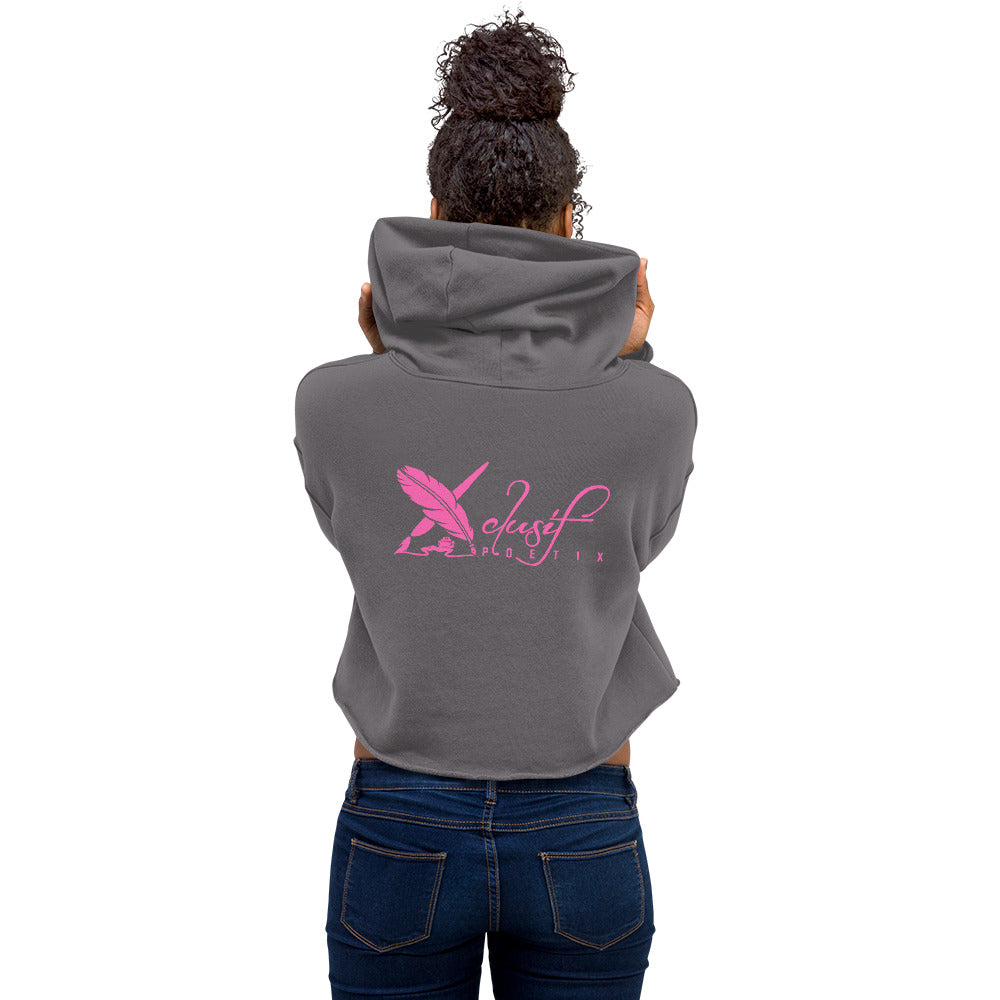 SUPERWOMAN BY XCLUSIF POETIX Crop Hoodie