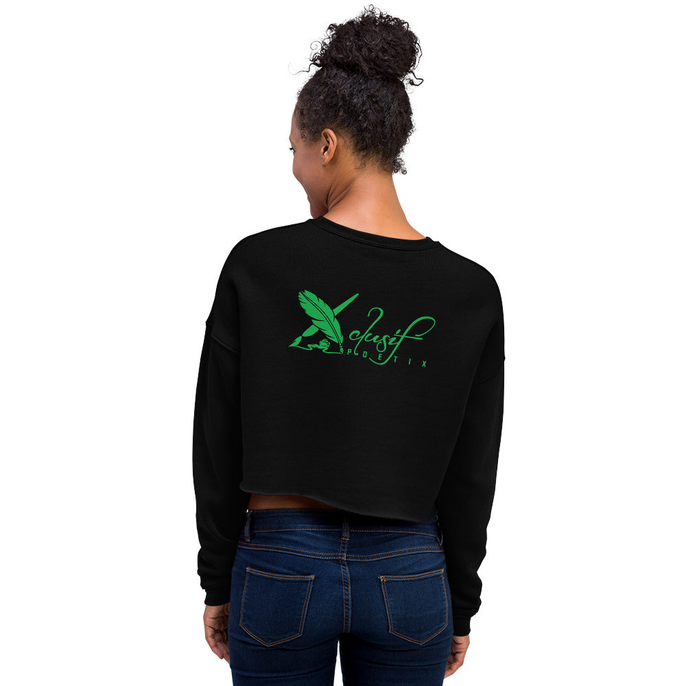 ROYALTY BY XCLUSIF POETIX Women's Crop Sweatshirt