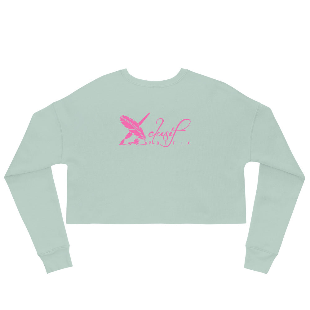 SUPERWOMAN BY XCLUSIF POETIX Crop Sweatshirt