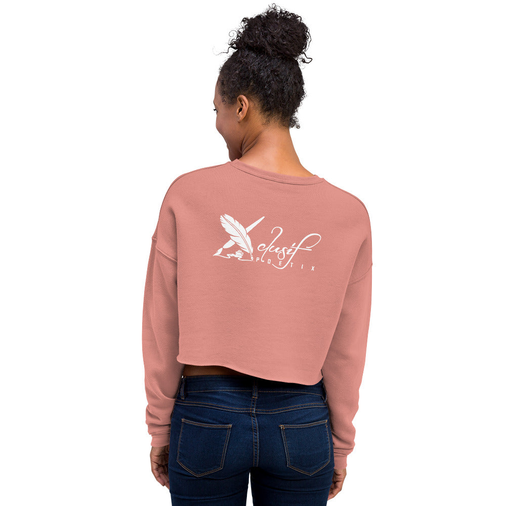 SUPERWOMAN BY XCLUSIF POETIX Crop Sweatshirt