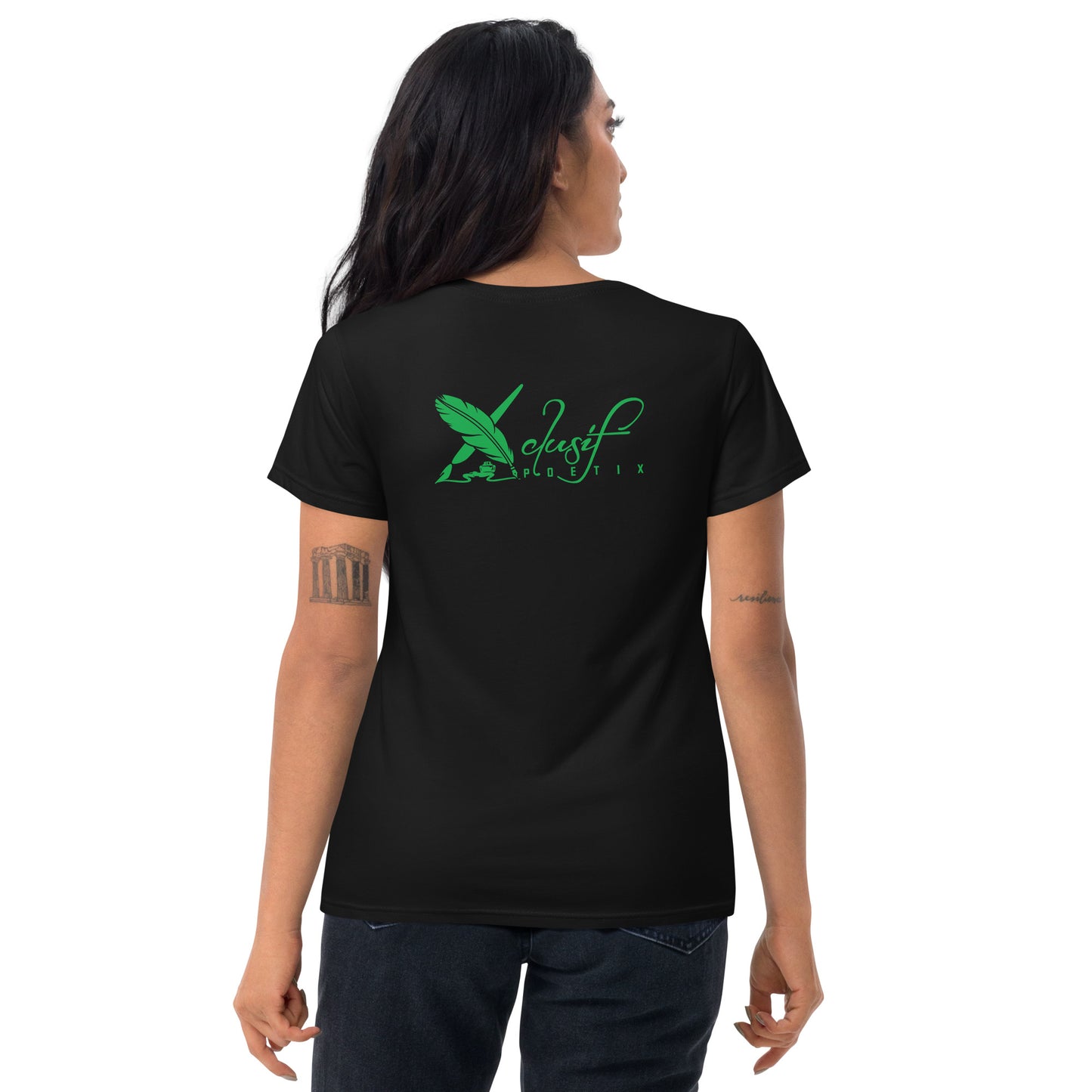 ROYALTY BY XCLUSIF POETIX Women's short sleeve t-shirt