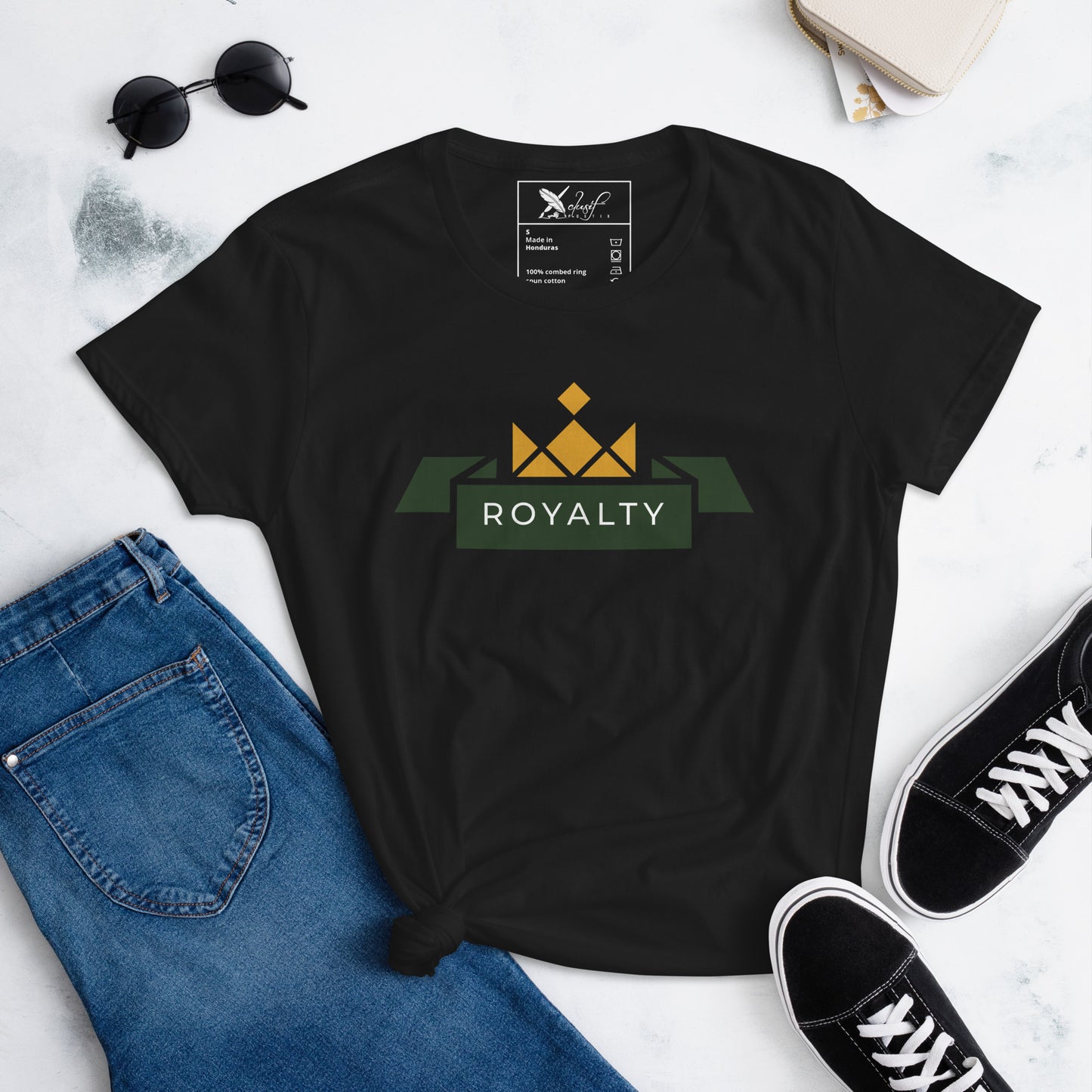 ROYALTY BY XCLUSIF POETIX Women's short sleeve t-shirt