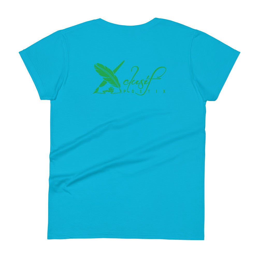 ROYALTY BY XCLUSIF POETIX Women's short sleeve t-shirt