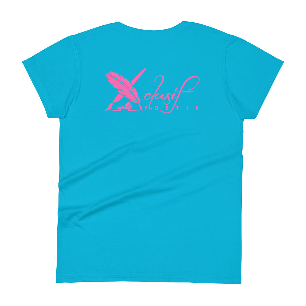 SUPERWOMAN BY XCLUSIF POETIX Women's short sleeve t-shirt