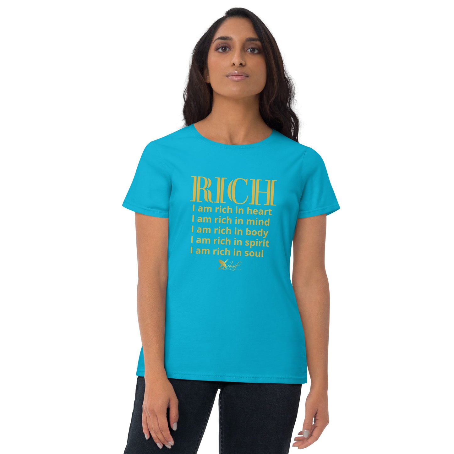 RICH BY XCLUSIF POETIX Women's short sleeve t-shirt