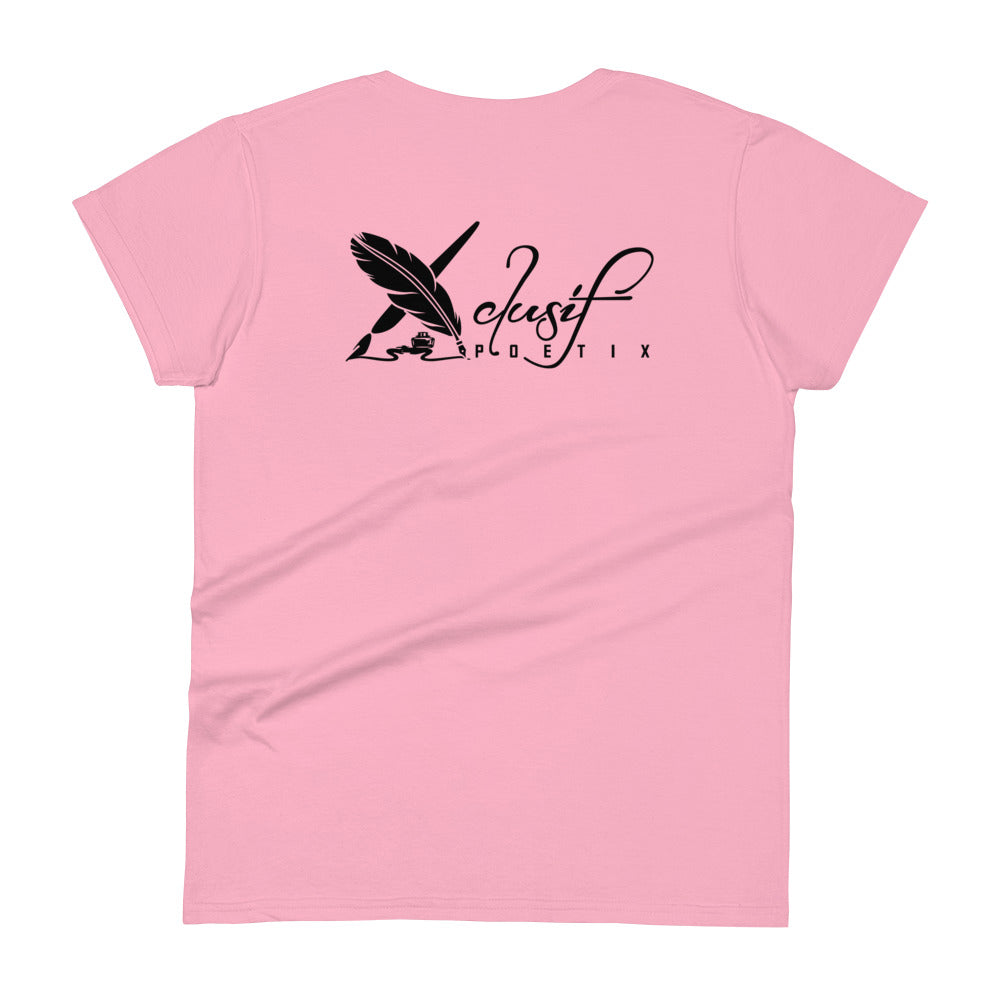 "LOVE ALWAYS WINS" BY XCLUSIF POETIX Women's short sleeve t-shirt