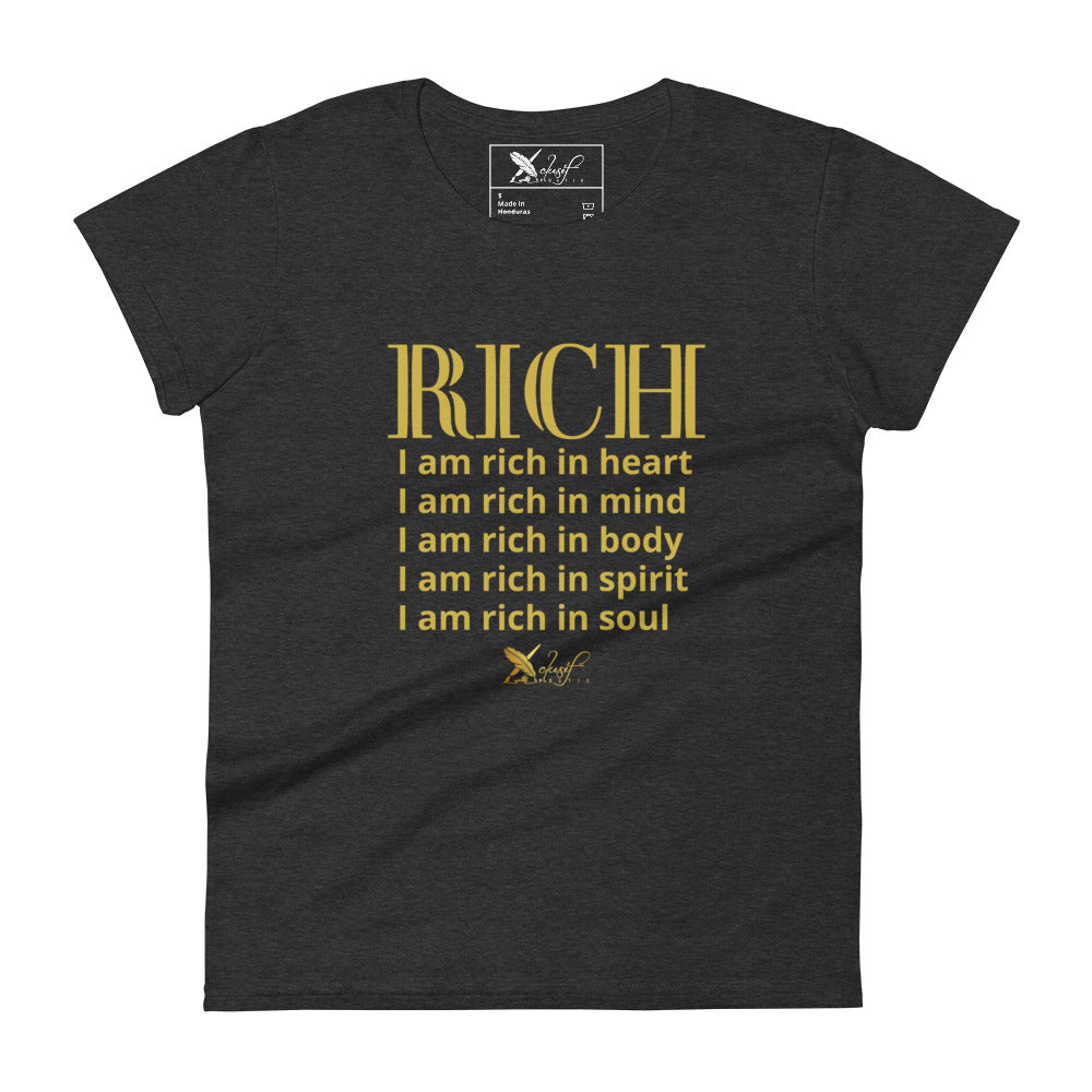 RICH BY XCLUSIF POETIX Women's short sleeve t-shirt