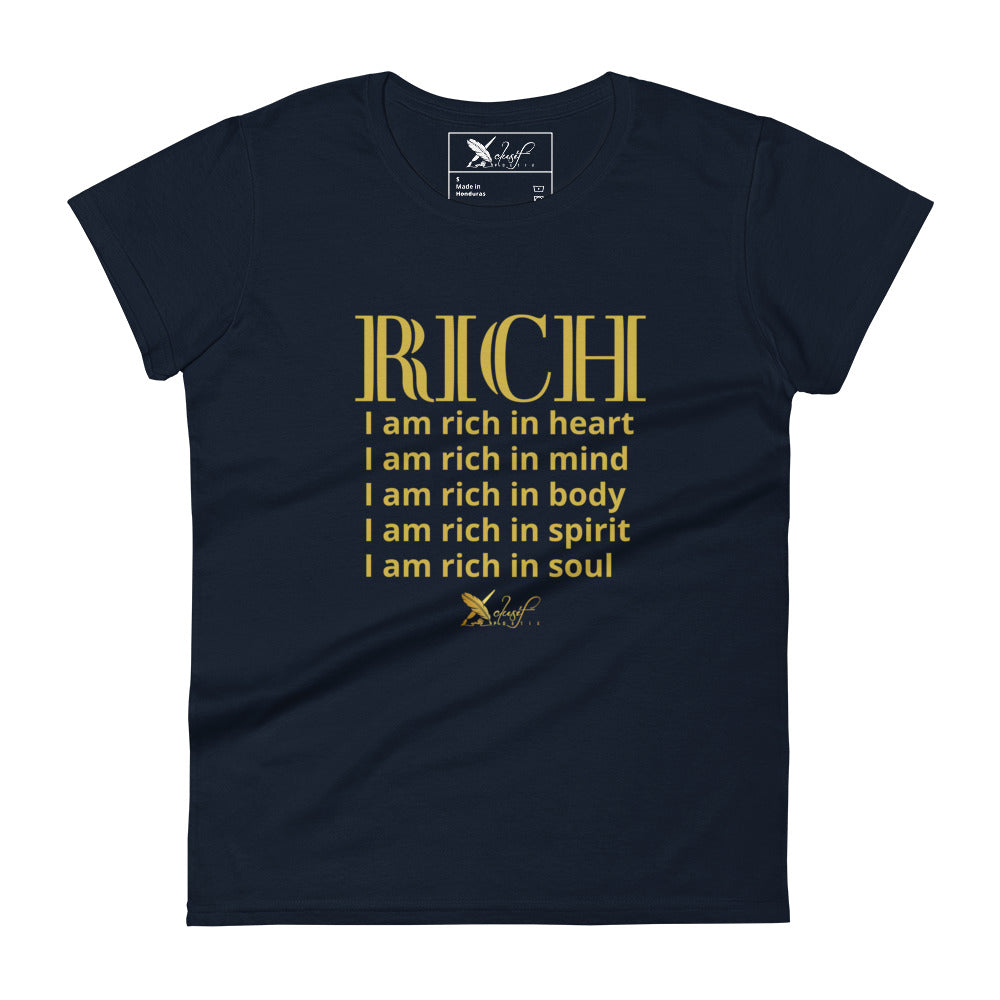 RICH BY XCLUSIF POETIX Women's short sleeve t-shirt