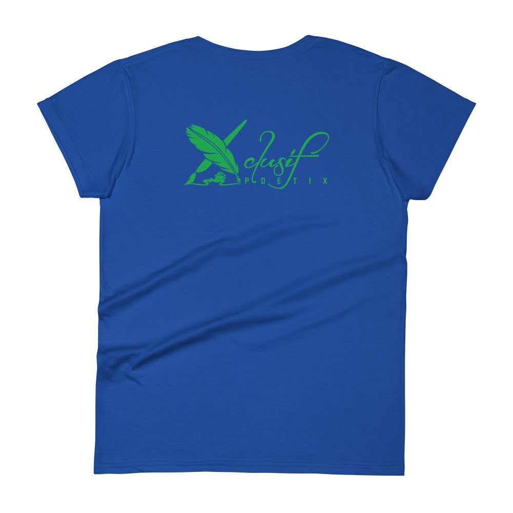 ROYALTY BY XCLUSIF POETIX Women's short sleeve t-shirt