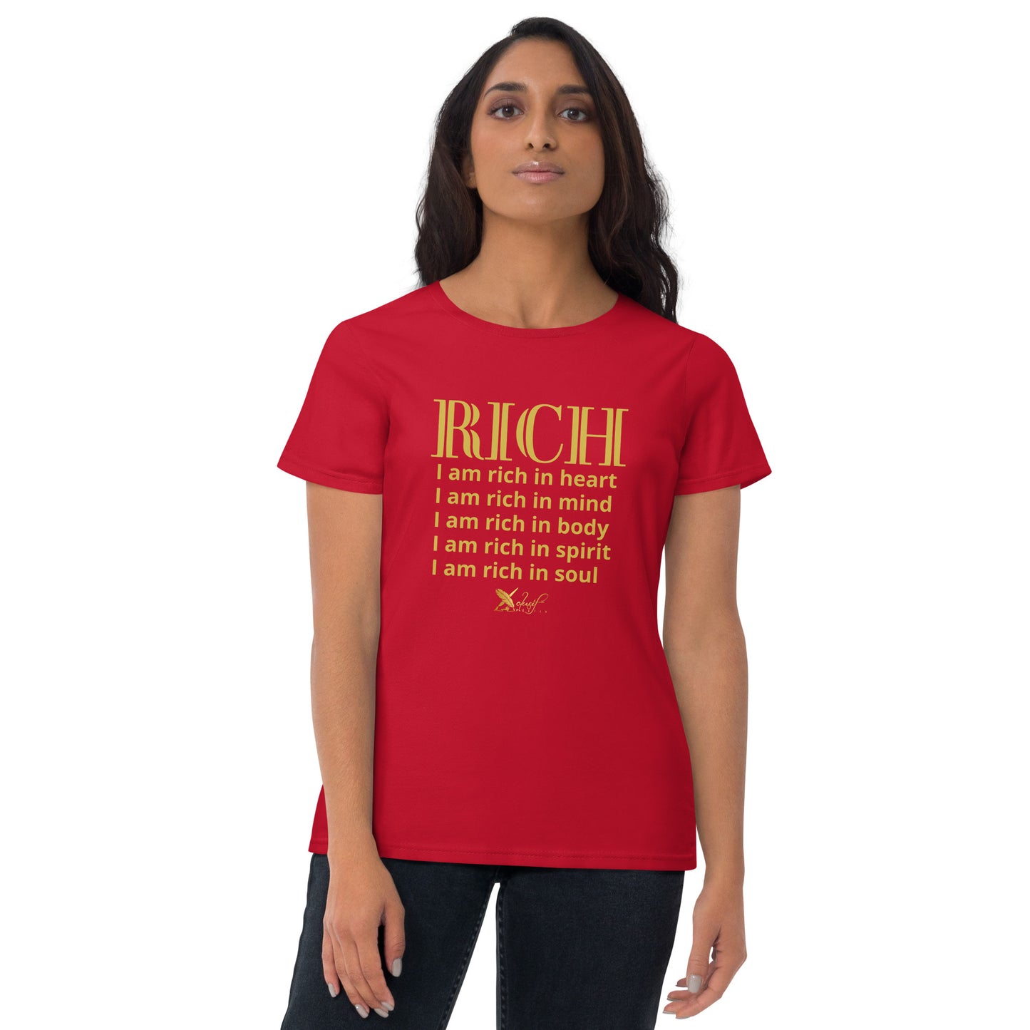 RICH BY XCLUSIF POETIX Women's short sleeve t-shirt