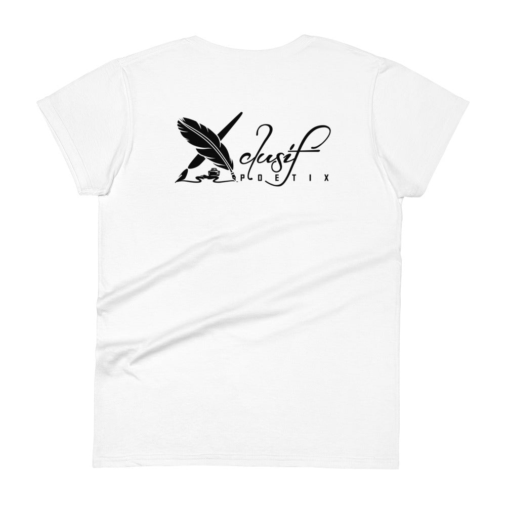 "LOVE ALWAYS WINS" BY XCLUSIF POETIX Women's short sleeve t-shirt