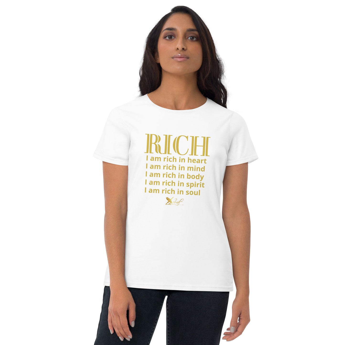 RICH BY XCLUSIF POETIX Women's short sleeve t-shirt