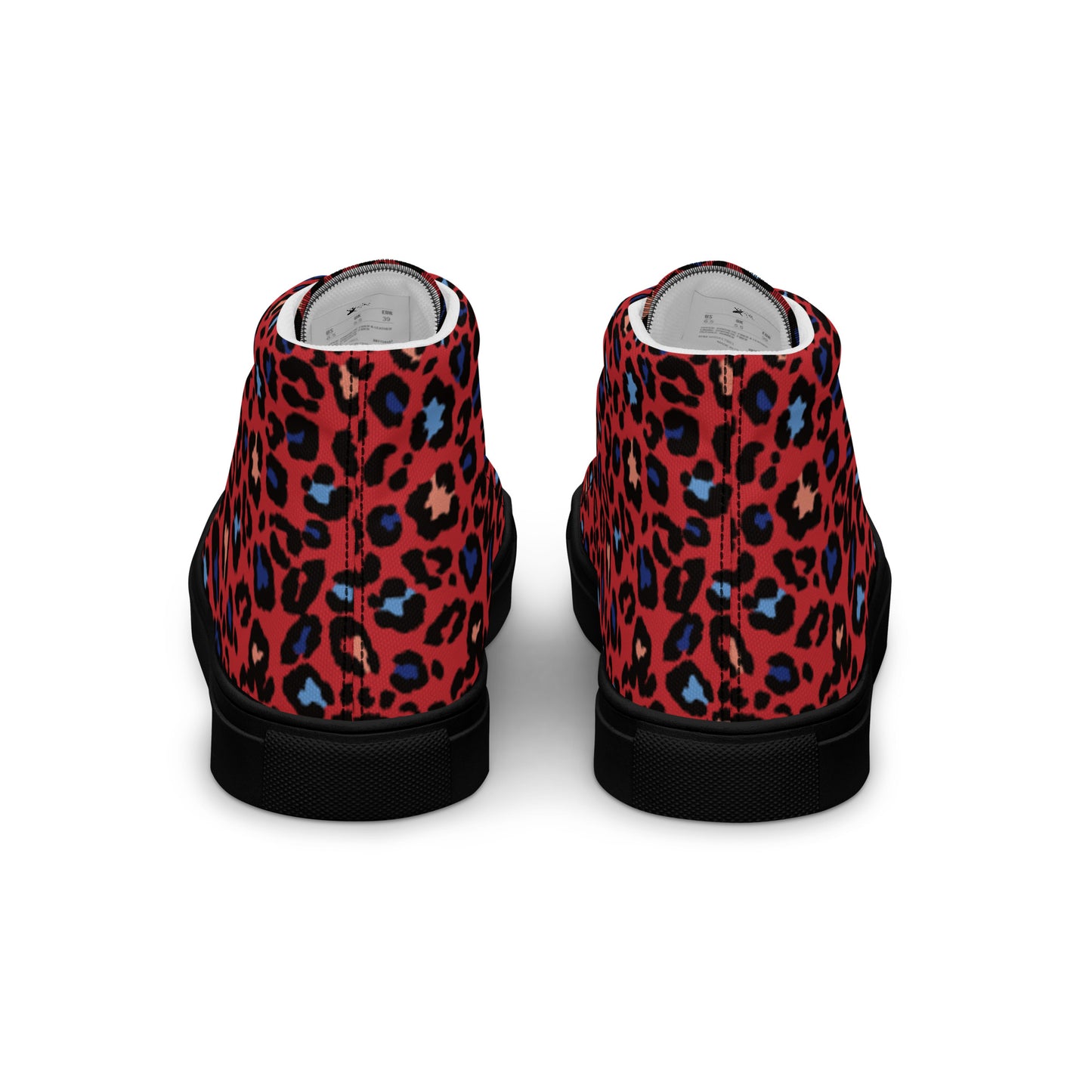 XCLUSIF POETIX RED LEOPARD Women’s high top shoes