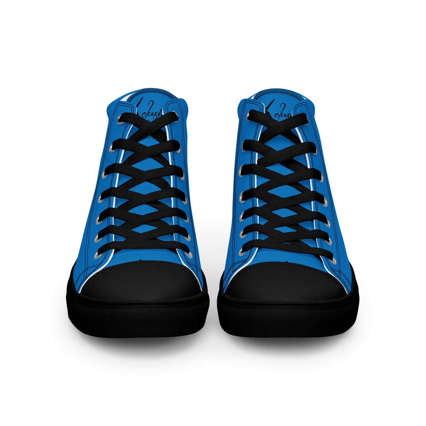 XCLUSIF POETIX BLUE & BLACK Women’s high top shoes