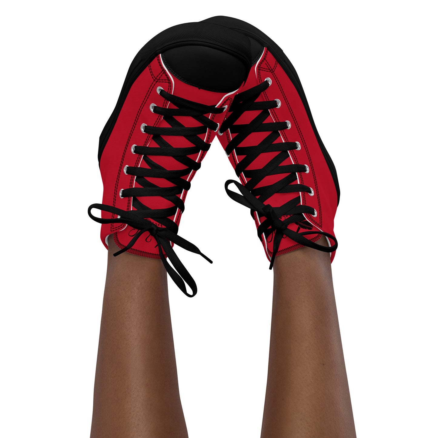 XCLUSIF POETIX RED & BLACK Women’s high top shoes