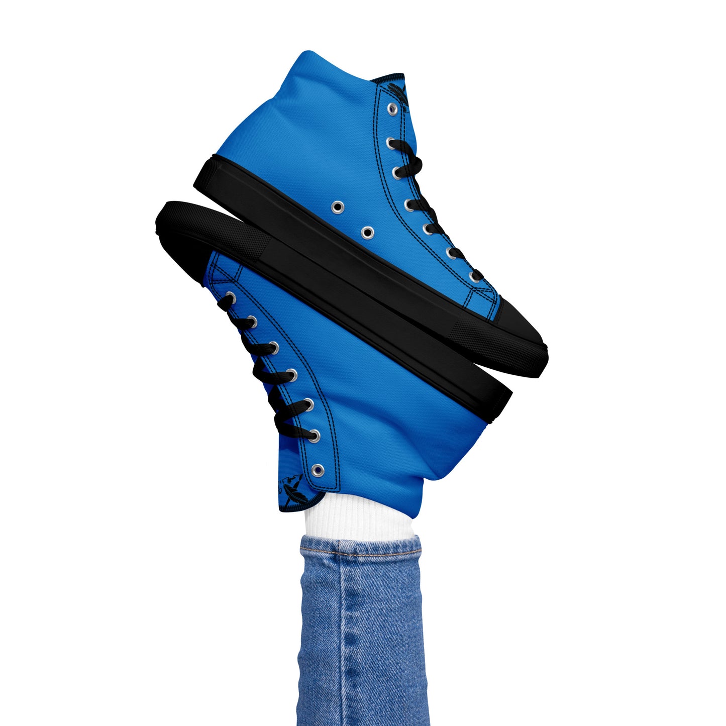 XCLUSIF POETIX BLUE & BLACK Women’s high top shoes