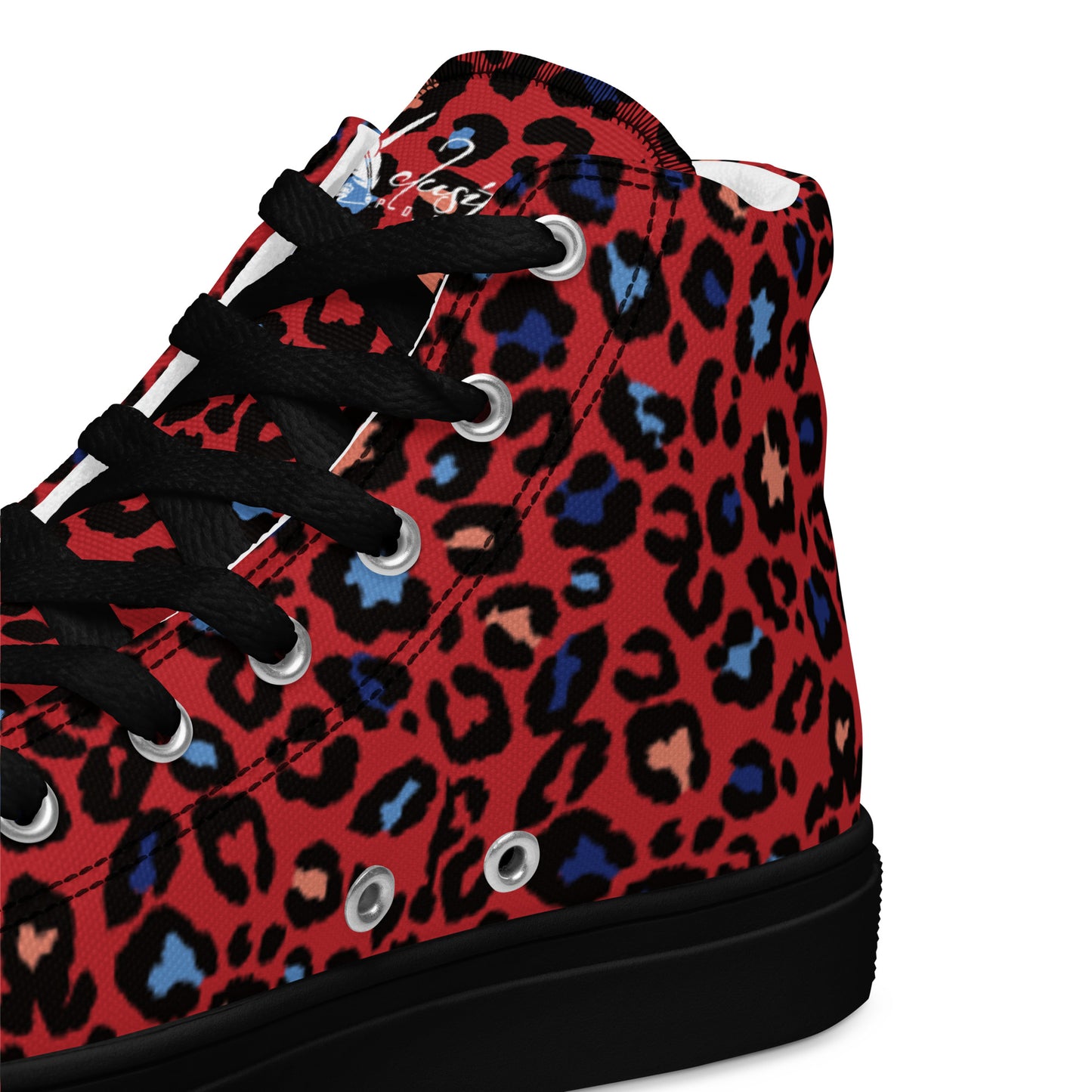 XCLUSIF POETIX RED LEOPARD Women’s high top shoes