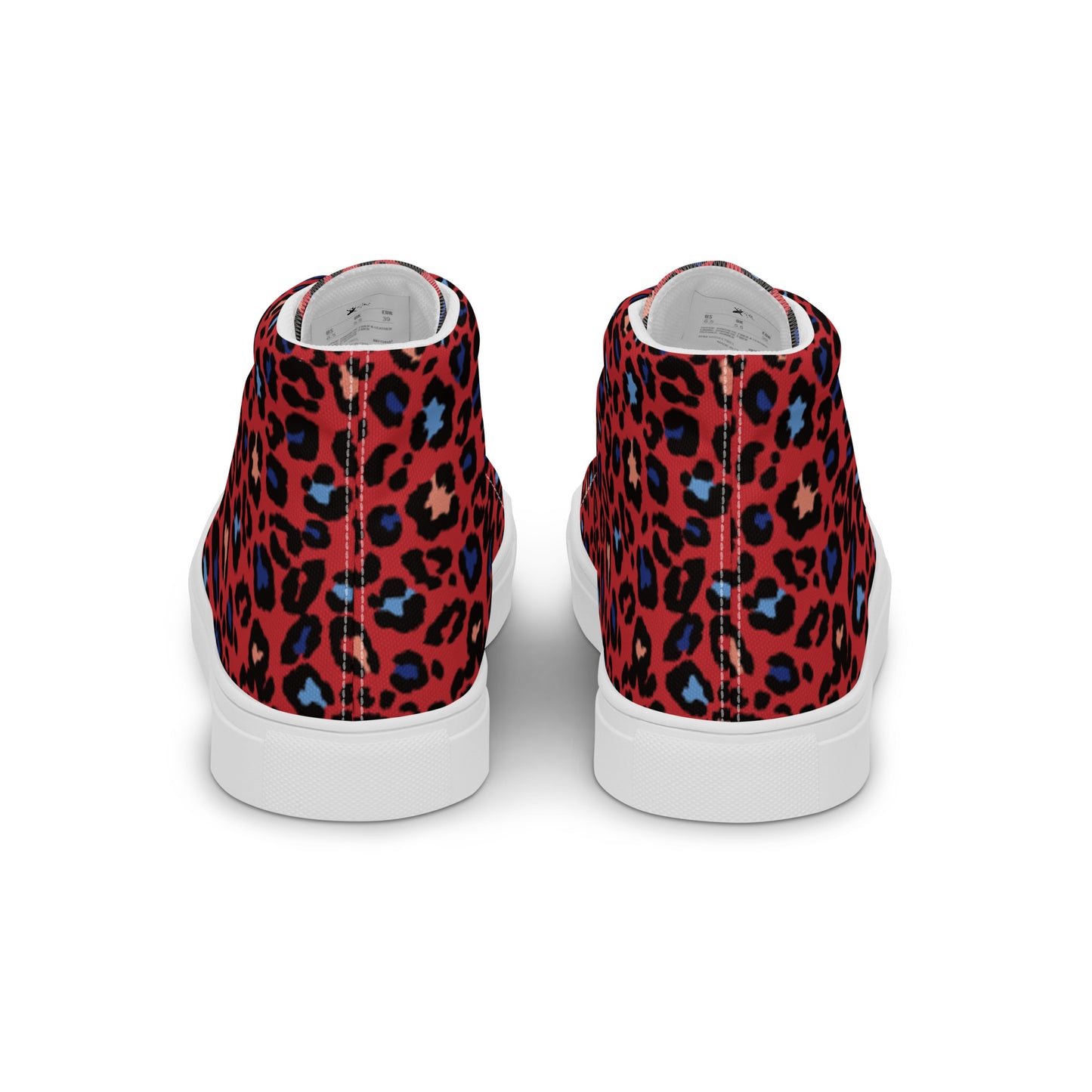 XCLUSIF POETIX RED LEOPARD Women’s high top shoes