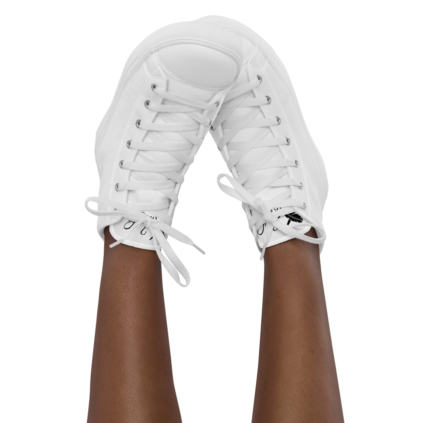 XCLUSIF POETIX WHITE & BLACK Women’s high top shoes