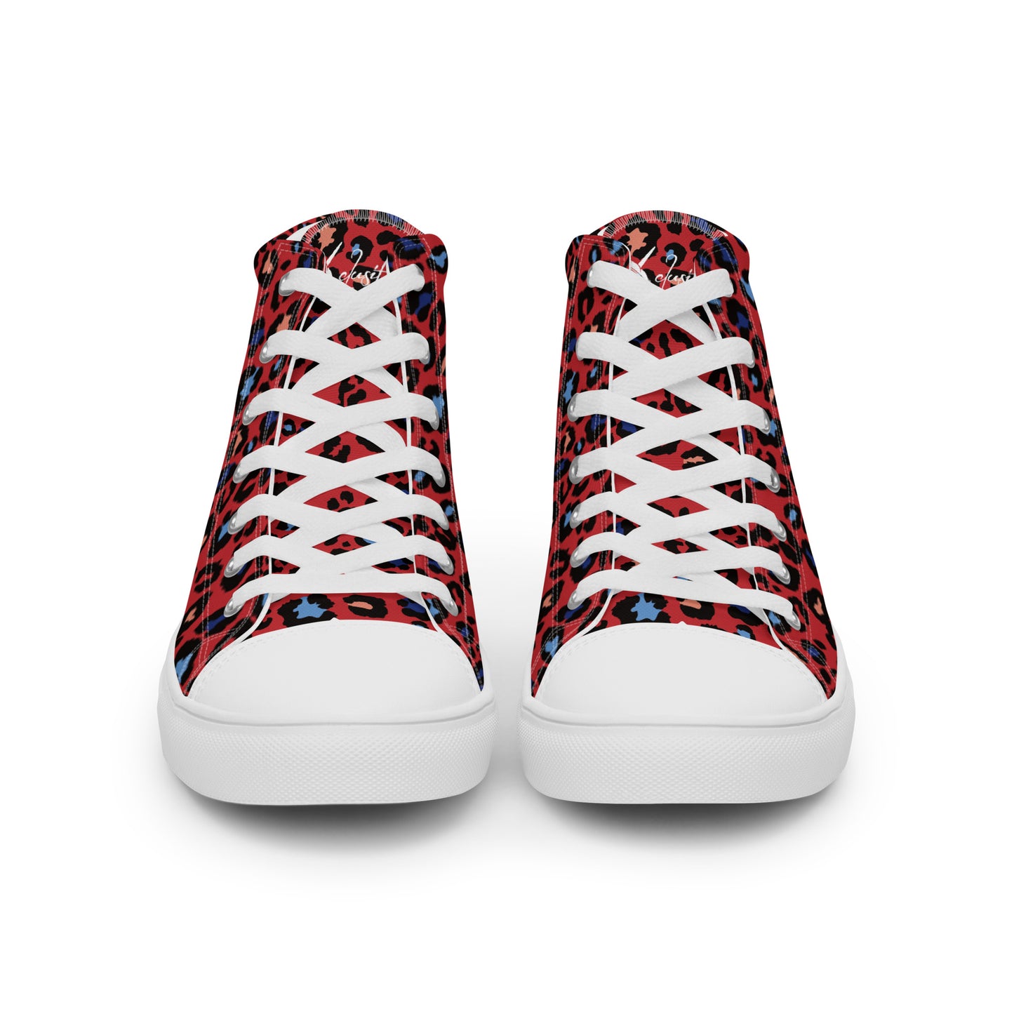 XCLUSIF POETIX RED LEOPARD Women’s high top shoes