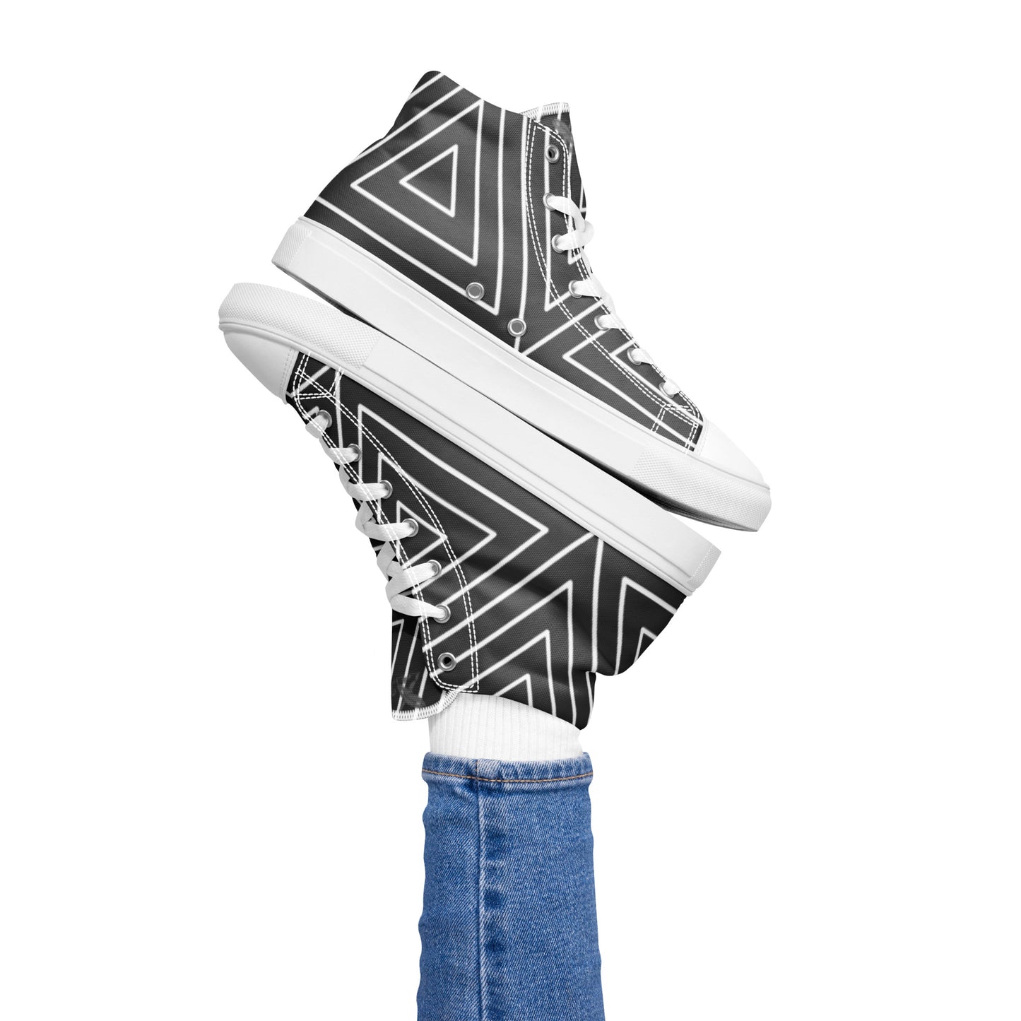 XCLUSIF POETIX BLACK TRIANGLE Women’s high top shoes