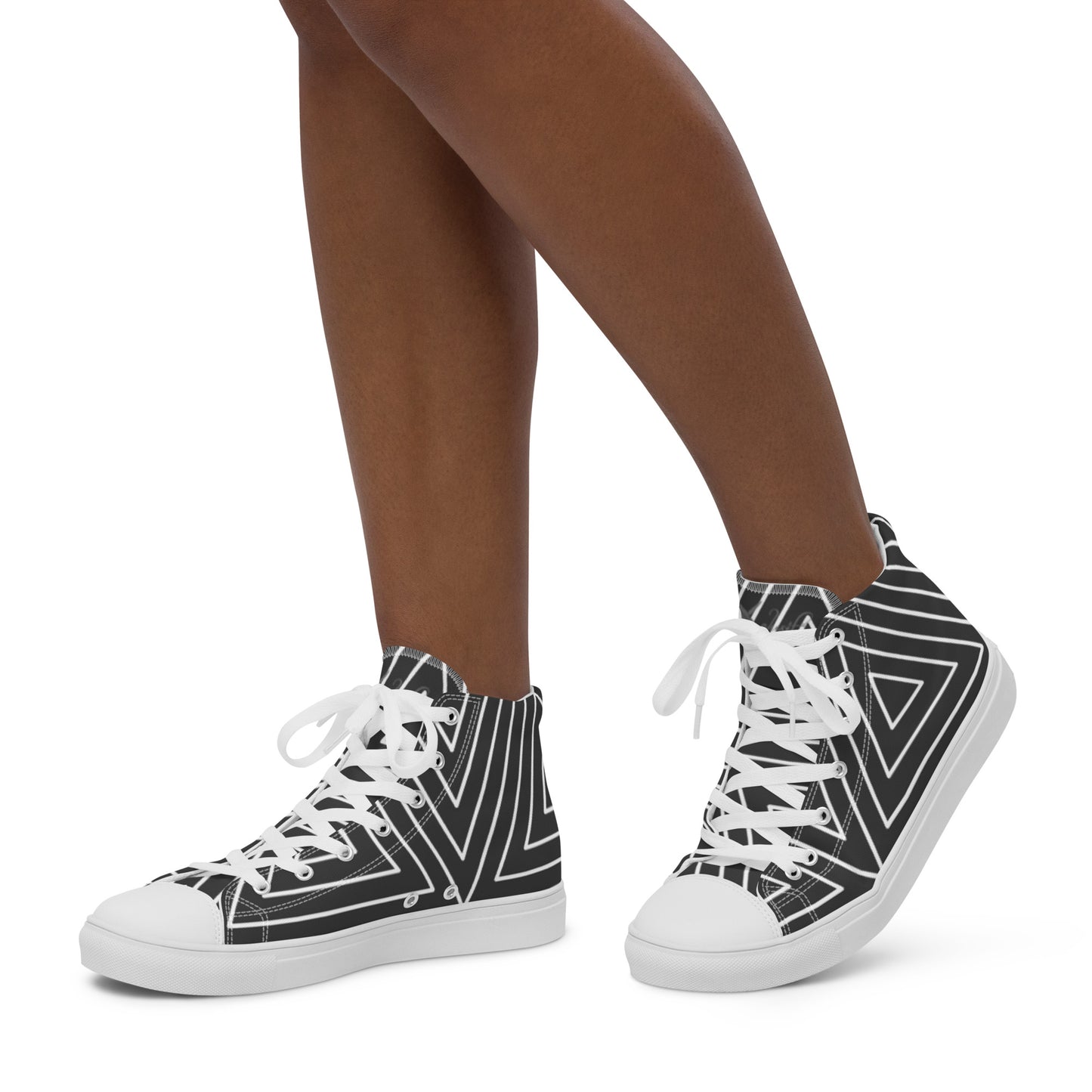 XCLUSIF POETIX BLACK TRIANGLE Women’s high top shoes