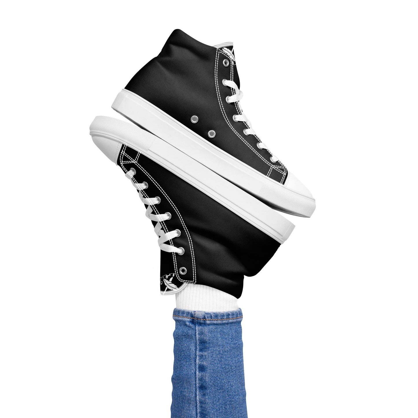 XCLUSIF POETIX BLACK & WHITE Women’s high top shoes