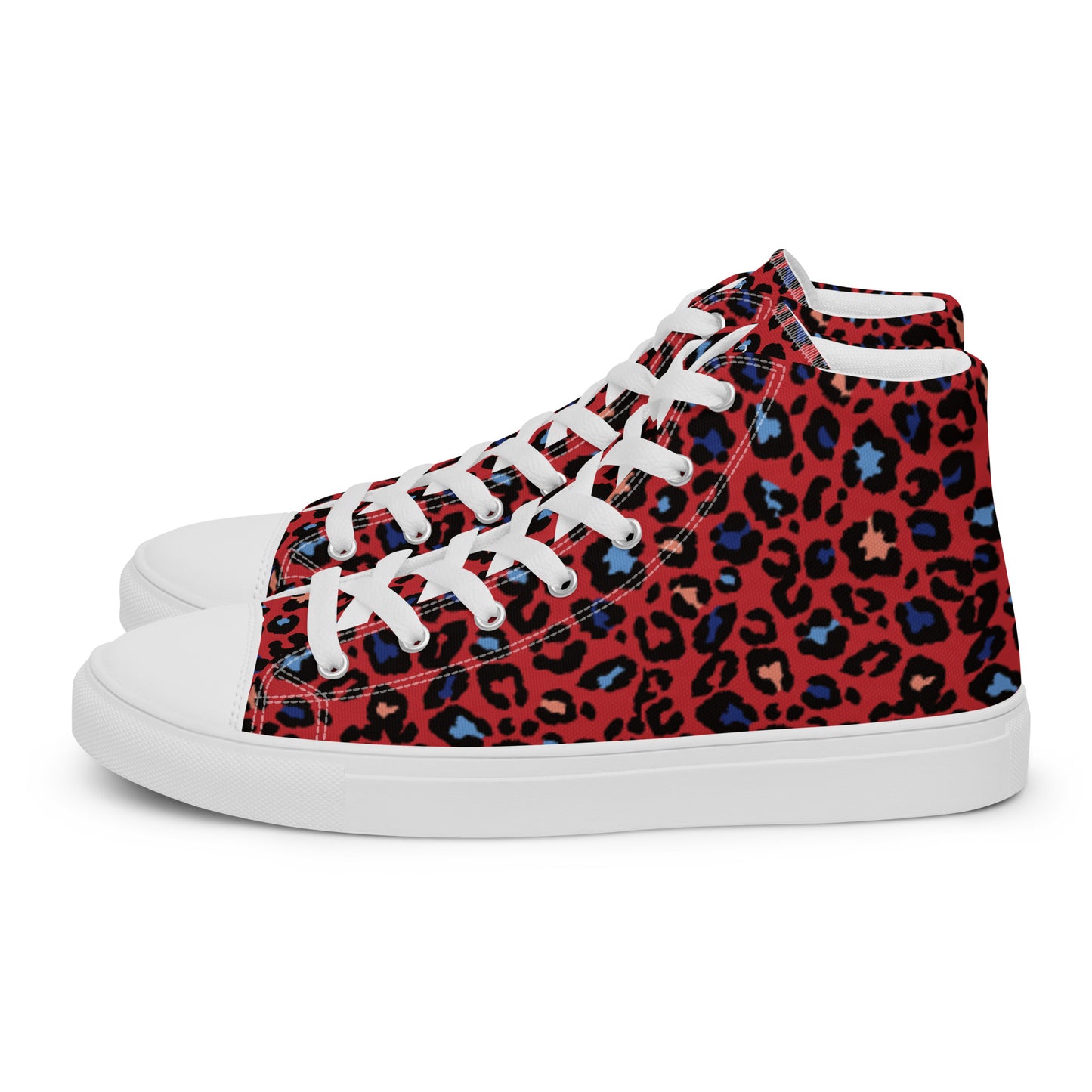 XCLUSIF POETIX RED LEOPARD Women’s high top shoes