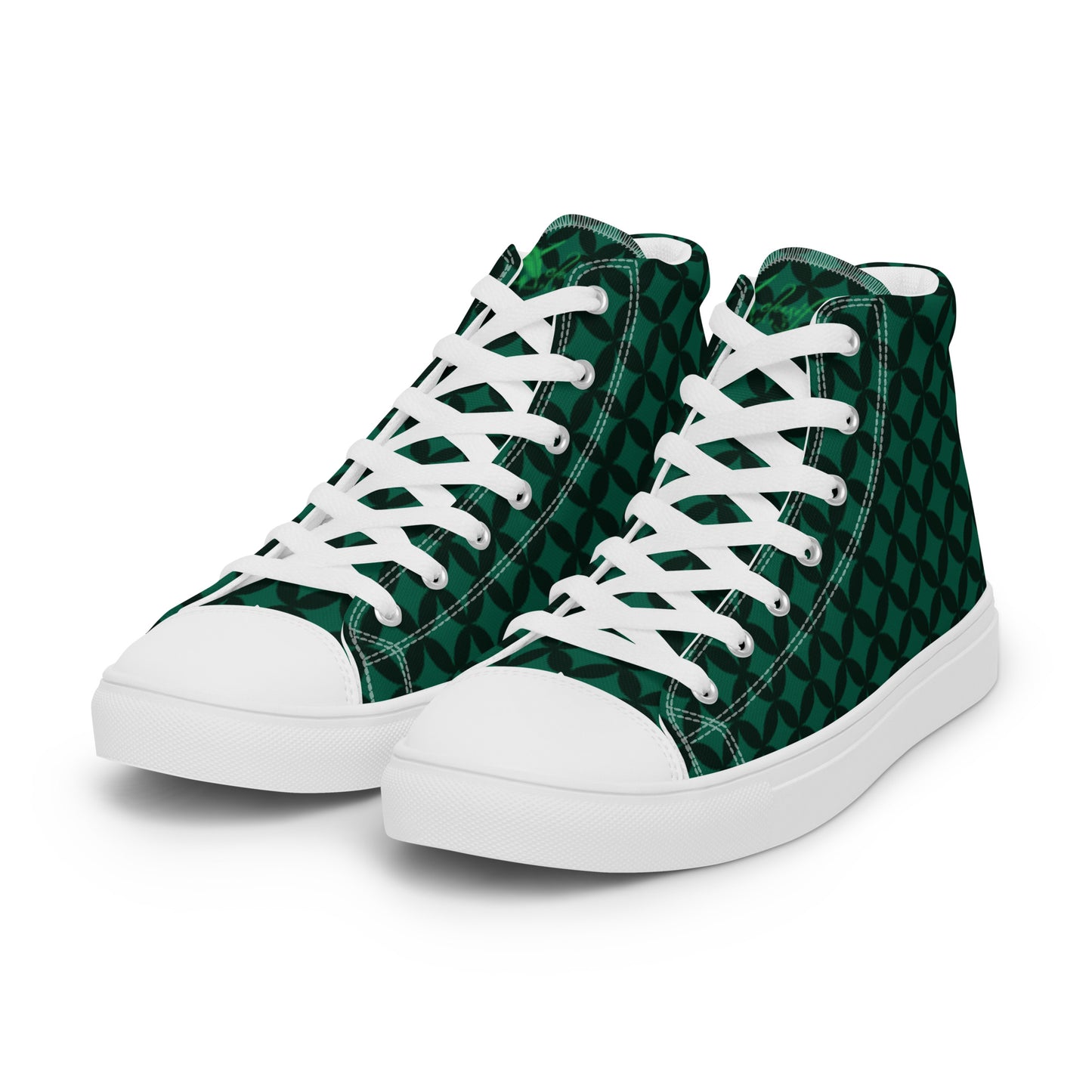 XCLUSIF POETIX LUXURY GREEN Women’s high top shoes