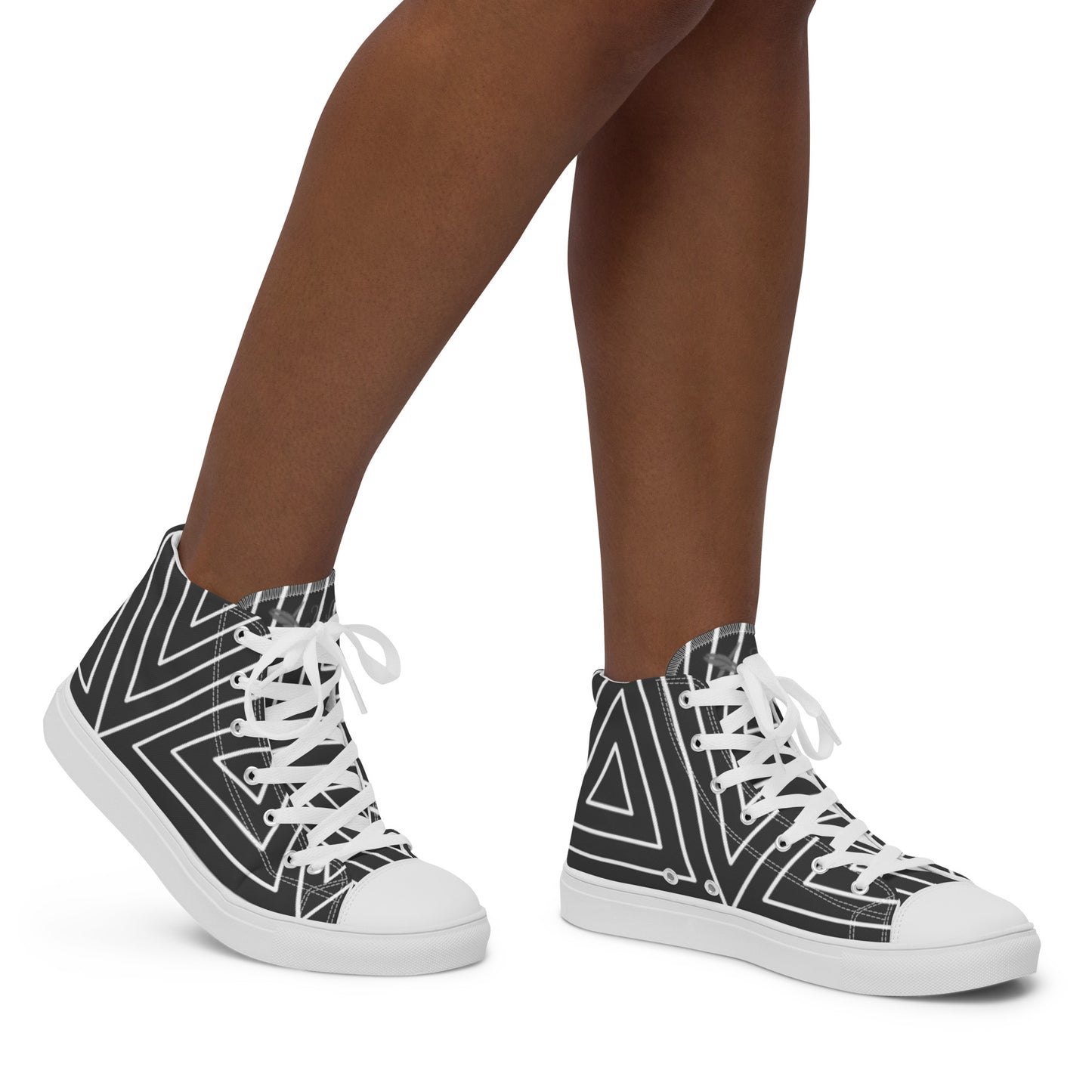 XCLUSIF POETIX BLACK TRIANGLE Women’s high top shoes