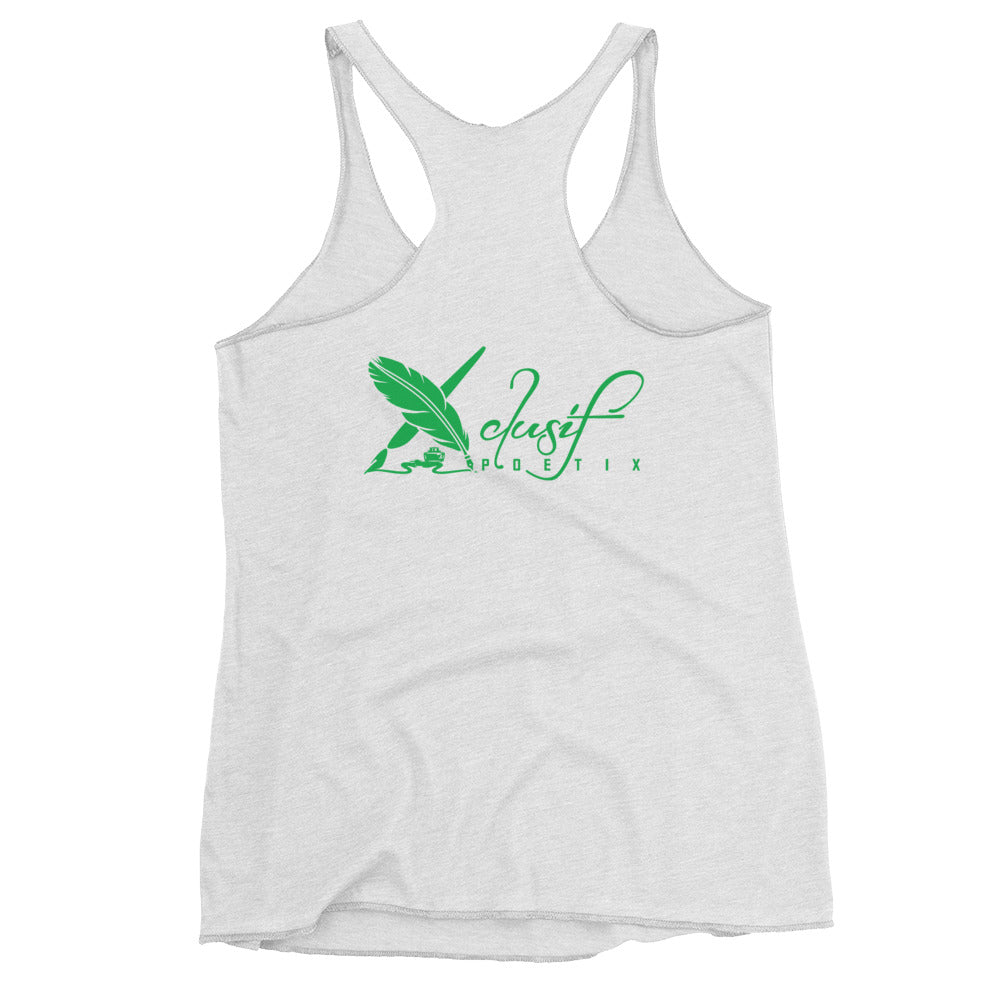 ROYALTY BY XCLUSIF POETIX Women's Racerback Tank